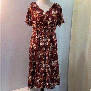 Floral Maternity Dress - Isabel Maternity